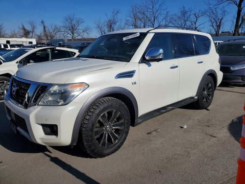2017 Nissan Armada, VIN JN8AY2NEXH9703176. Фото 1 з 6 з аукціону Copart. Каталог авто зі США OpenDataCar.