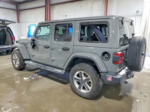 2019 Jeep Wrangler Unlimited, VIN 1C4HJXEN3KW618412. Photo 2 of 6 from Copart auction. OpenDataCar US salvage catalog.