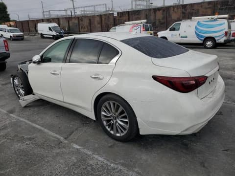 2018 Infiniti Q50, VIN JN1EV7AP2JM362646. Фото 2 з 6 з аукціону Copart. Каталог авто зі США OpenDataCar.