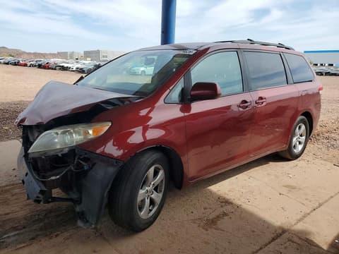 2012 Toyota Sienna, VIN 5TDKK3DC6CS277701. Фото 1 з 6 з аукціону Copart. Каталог авто зі США OpenDataCar.