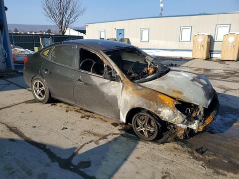 2007 Hyundai Elantra, VIN KMHDU46D57U097038. Фото 4 з 6 з аукціону Copart. Каталог авто зі США OpenDataCar.