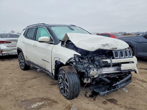 2018 Jeep Compass, VIN 3C4NJDCB8JT399302. Фото 4 з 6 з аукціону Copart. Каталог авто зі США OpenDataCar.