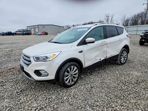 2017 Ford Escape, VIN 1FMCU0J95HUE30721. Фото 1 з 6 з аукціону Copart. Каталог авто зі США OpenDataCar.