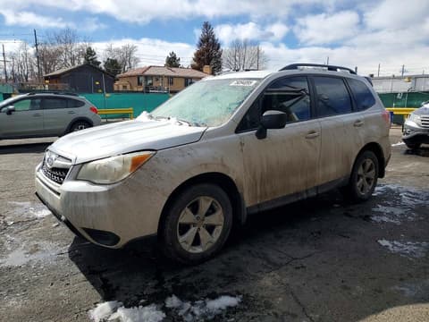 2015 Subaru Forester, VIN JF2SJABC6FH524073. Фото 1 з 6 з аукціону Copart. Каталог авто зі США OpenDataCar.