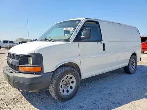 2012 Chevrolet Express 1500, VIN 1GCSGAFX1C1170655. Фото 1 з 6 з аукціону Copart. Каталог авто зі США OpenDataCar.