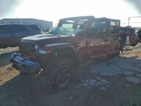 2022 Jeep Gladiator, VIN 1C6JJTBG0NL124795. Фото 1 з 6 з аукціону Copart. Каталог авто зі США OpenDataCar.