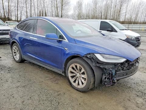 2020 Tesla Model X, VIN 5YJXCAE22LF260959. Фото 4 з 6 з аукціону Copart. Каталог авто зі США OpenDataCar.
