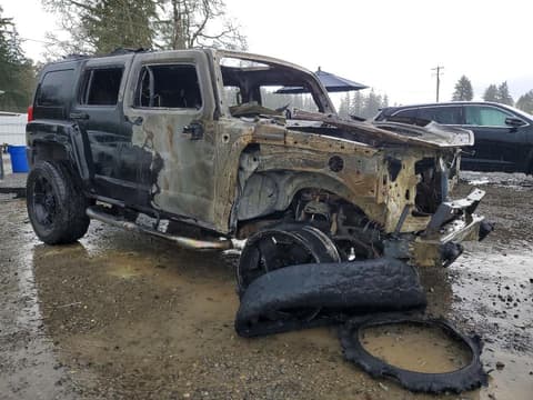 2007 Hummer H3, VIN 5GTDN13E178196664. Фото 4 з 6 з аукціону Copart. Каталог авто зі США OpenDataCar.