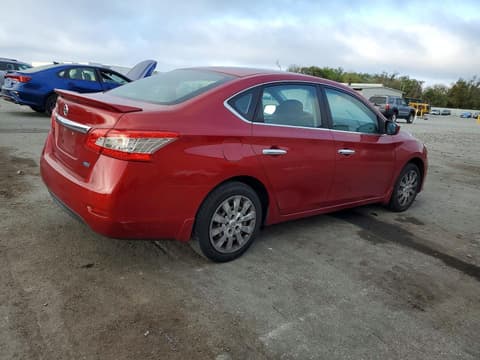 2013 Nissan Sentra, VIN 3N1AB7APXDL786808. Фото 3 з 6 з аукціону Copart. Каталог авто зі США OpenDataCar.