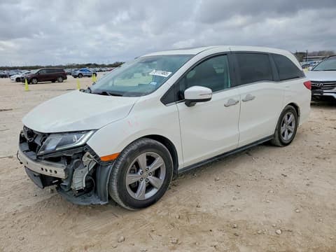 2018 Honda Odyssey, VIN 5FNRL6H74JB102309. Фото 1 з 6 з аукціону Copart. Каталог авто зі США OpenDataCar.