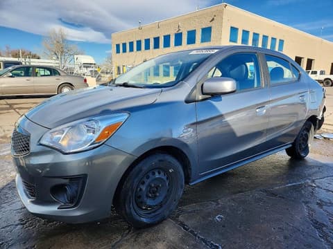 2020 Mitsubishi Mirage, VIN ML32F3FJ9LHF12554. Фото 1 з 6 з аукціону Copart. Каталог авто зі США OpenDataCar.