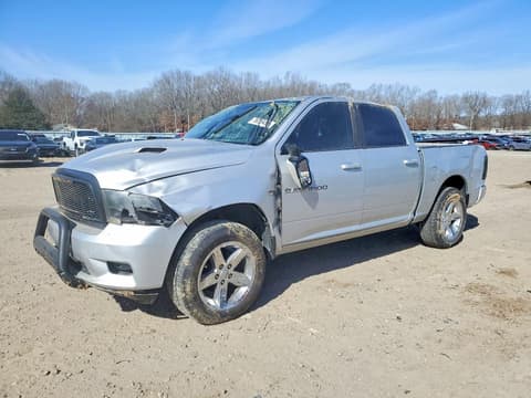 2012 Dodge Ram 1500, VIN 1C6RD7MT5CS305891. Фото 1 з 6 з аукціону Copart. Каталог авто зі США OpenDataCar.