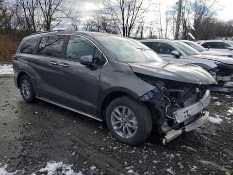 2025 Toyota Sienna, VIN 5TDYRKEC6SS242010. Фото 4 з 6 з аукціону Copart. Каталог авто зі США OpenDataCar.