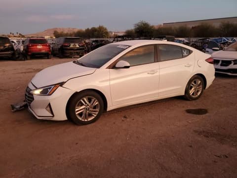2019 Hyundai Elantra, VIN 5NPD84LF4KH407861. Фото 1 з 6 з аукціону Copart. Каталог авто зі США OpenDataCar.