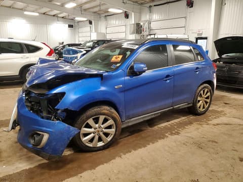 2015 Mitsubishi Outlander Sport, VIN 4A4AP4AW8FE042429. Фото 1 з 6 з аукціону Copart. Каталог авто зі США OpenDataCar.