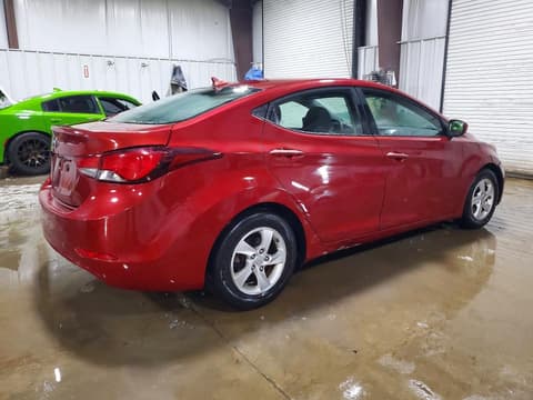 2014 Hyundai Elantra, VIN 5NPDH4AE4EH543230. Фото 3 из 6 с аукциона Copart. Каталог авто из США OpenDataCar.