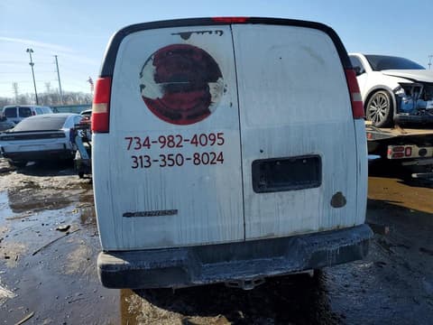 2009 Chevrolet Express 2500, VIN 1GCGG25CX91181026. Фото 6 з 6 з аукціону Copart. Каталог авто зі США OpenDataCar.