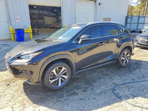 2019 Lexus NX 300, VIN JTJYARBZ6K2137576. Фото 1 з 6 з аукціону Copart. Каталог авто зі США OpenDataCar.