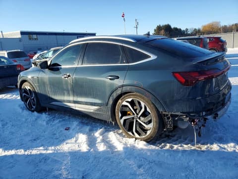 2020 Audi e-tron Sportback, VIN WA13AAGE0LB033245. Фото 2 из 6 с аукциона Copart. Каталог авто из США OpenDataCar.