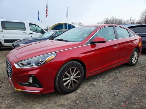 2019 Hyundai Sonata, VIN 5NPE24AF8KH802196. Zdjęcie 1 z 6 z aukcji Copart. Katalog aut z USA OpenDataCar.