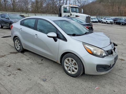 2013 Kia Rio, VIN KNADM4A34D6100933. Фото 4 з 6 з аукціону Copart. Каталог авто зі США OpenDataCar.