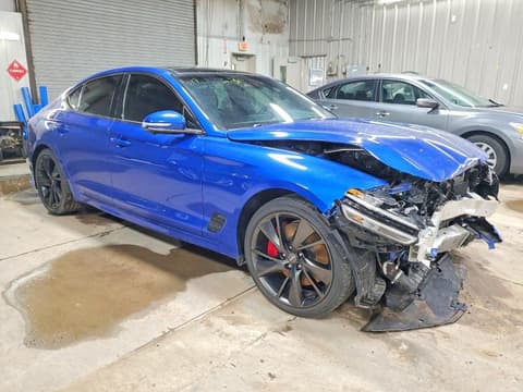 2023 Genesis G70, VIN KMTG54TE2PU104752. Фото 4 з 6 з аукціону Copart. Каталог авто зі США OpenDataCar.