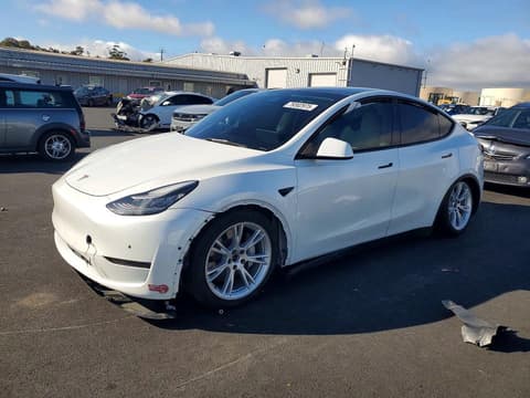 2021 Tesla Model Y, VIN 5YJYGDEE0MF096486. Фото 1 з 6 з аукціону Copart. Каталог авто зі США OpenDataCar.