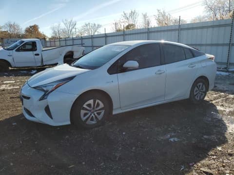 2018 Toyota Prius, VIN JTDKARFU4J3059928. Фото 1 з 6 з аукціону Copart. Каталог авто зі США OpenDataCar.