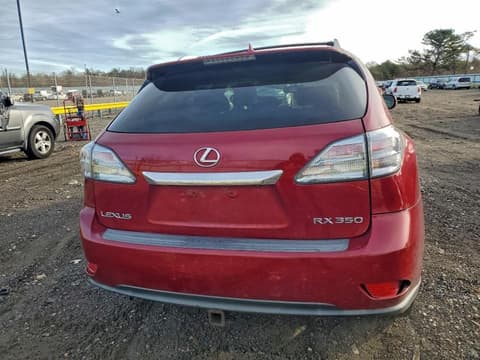 2010 Lexus RX 350, VIN 2T2BK1BA8AC009398. Фото 6 з 6 з аукціону Copart. Каталог авто зі США OpenDataCar.