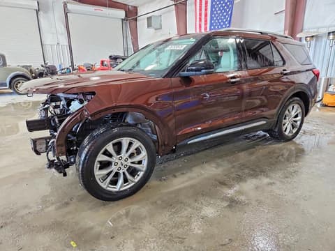 2020 Ford Explorer, VIN 1FMSK8FH8LGB65378. Фото 1 з 6 з аукціону Copart. Каталог авто зі США OpenDataCar.