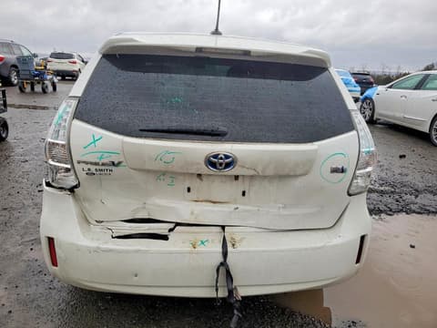 2012 Toyota Prius V, VIN JTDZN3EU3C3051856. Фото 6 з 6 з аукціону Copart. Каталог авто зі США OpenDataCar.