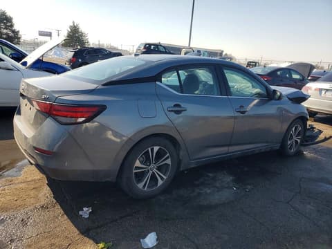 2022 Nissan Sentra, VIN 3N1AB8CVXNY242976. Фото 3 з 6 з аукціону Copart. Каталог авто зі США OpenDataCar.