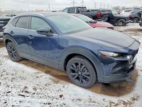 2022 Mazda CX-30, VIN 3MVDMBAY7NM450205. Фото 4 из 6 с аукциона Copart. Каталог авто из США OpenDataCar.
