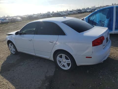 2008 Audi A4, VIN WAUAF78E38A099458. Фото 2 з 6 з аукціону Copart. Каталог авто зі США OpenDataCar.
