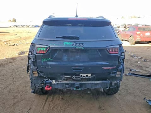 2018 Jeep Compass, VIN 3C4NJDDB0JT308201. Фото 6 з 6 з аукціону Copart. Каталог авто зі США OpenDataCar.