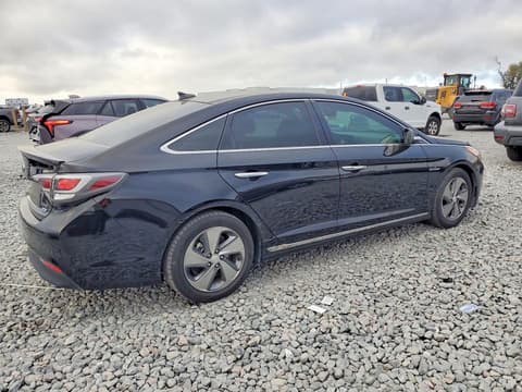 2017 Hyundai Sonata Hybrid, VIN KMHE34L35HA066524. Фото 3 з 6 з аукціону Copart. Каталог авто зі США OpenDataCar.