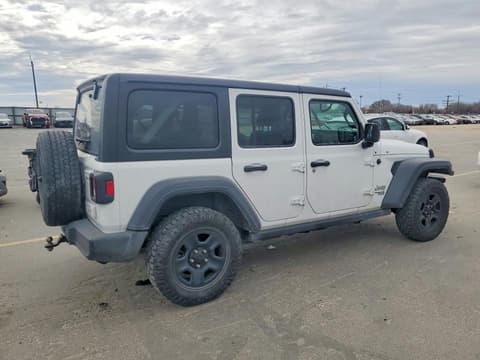 2020 Jeep Wrangler Unlimited, VIN 1C4HJXDN3LW340002. Фото 3 з 6 з аукціону Copart. Каталог авто зі США OpenDataCar.