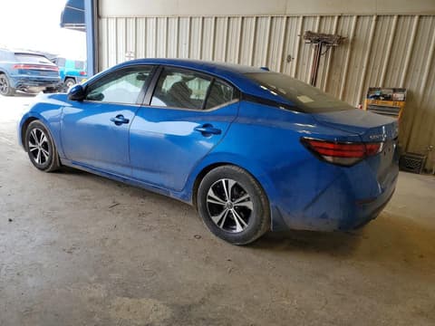 2022 Nissan Sentra, VIN 3N1AB8CVXNY245411. Zdjęcie 2 z 6 z aukcji Copart. Katalog aut z USA OpenDataCar.