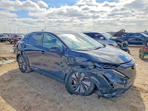 2023 Nissan Ariya, VIN JN1AF0BAXPM401540. Фото 4 з 6 з аукціону Copart. Каталог авто зі США OpenDataCar.