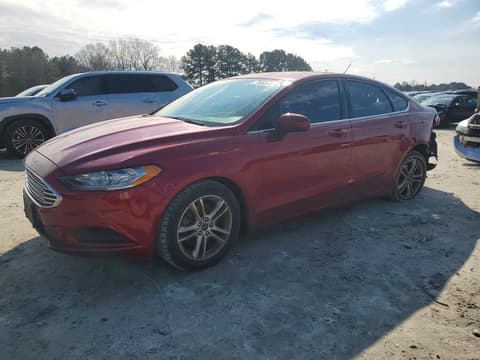2018 Ford Fusion, VIN 3FA6P0HD3JR144338. Фото 1 з 6 з аукціону Copart. Каталог авто зі США OpenDataCar.