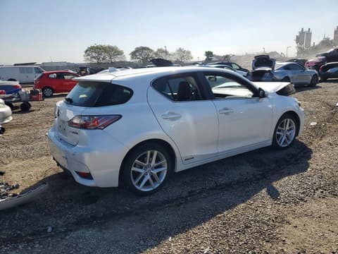 2017 Lexus CT 200h, VIN JTHKD5BH9H2299712. Photo 3 of 6 from Copart auction. OpenDataCar US salvage catalog.