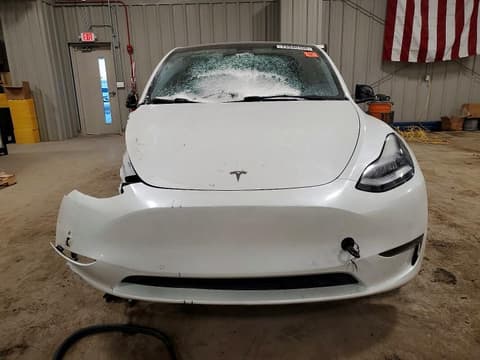 2021 Tesla Model Y, VIN 5YJYGAEE5MF285844. Фото 5 з 6 з аукціону Copart. Каталог авто зі США OpenDataCar.