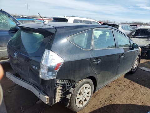 2012 Toyota Prius V, VIN JTDZN3EU3C3046592. Фото 3 з 6 з аукціону Copart. Каталог авто зі США OpenDataCar.