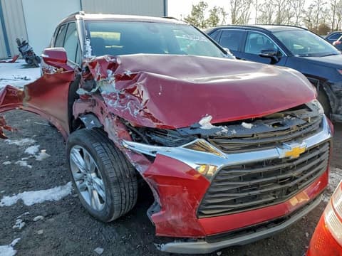 2020 Chevrolet Blazer, VIN 3GNKBJRS2LS652264. Фото 5 из 6 с аукциона Copart. Каталог авто из США OpenDataCar.