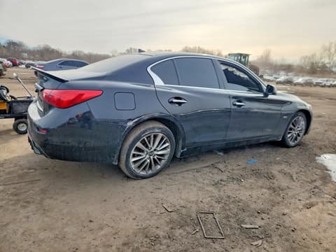 2019 Infiniti Q50, VIN JN1EV7AP5KM542916. Фото 3 з 6 з аукціону Copart. Каталог авто зі США OpenDataCar.