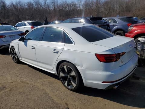 2017 Audi A4, VIN WAUENAF4XHN006908. Фото 2 з 6 з аукціону Copart. Каталог авто зі США OpenDataCar.
