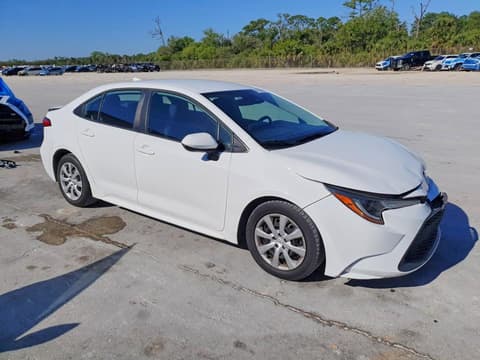 2022 Toyota Corolla, VIN 5YFEPMAE1NP291043. Фото 4 з 6 з аукціону Copart. Каталог авто зі США OpenDataCar.