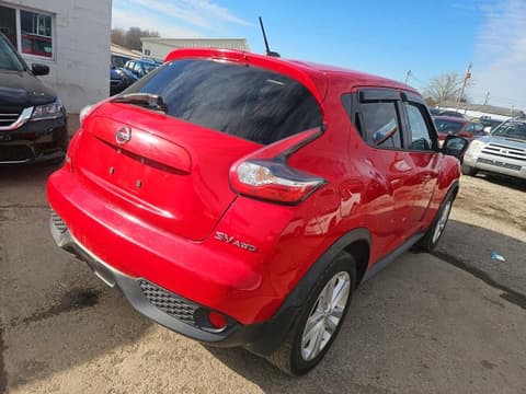 2015 Nissan Juke, VIN JN8AF5MV5FT560937. Photo 4 of 6 from Copart auction. OpenDataCar US salvage catalog.