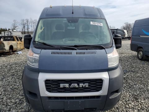 2021 Ram ProMaster 3500, VIN 3C6MRVJG1ME549260. Фото 5 з 6 з аукціону Copart. Каталог авто зі США OpenDataCar.