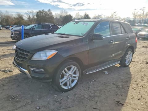 2014 Mercedes-benz ML-Class, VIN 4JGDA5HB4EA270623. Фото 1 з 6 з аукціону Copart. Каталог авто зі США OpenDataCar.